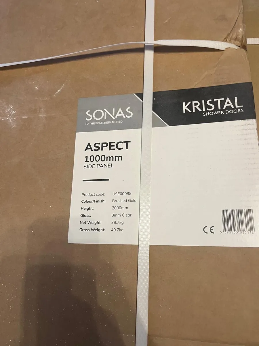 Brand New 1300mm Shower Door + 1000mm Side Panel - Image 4