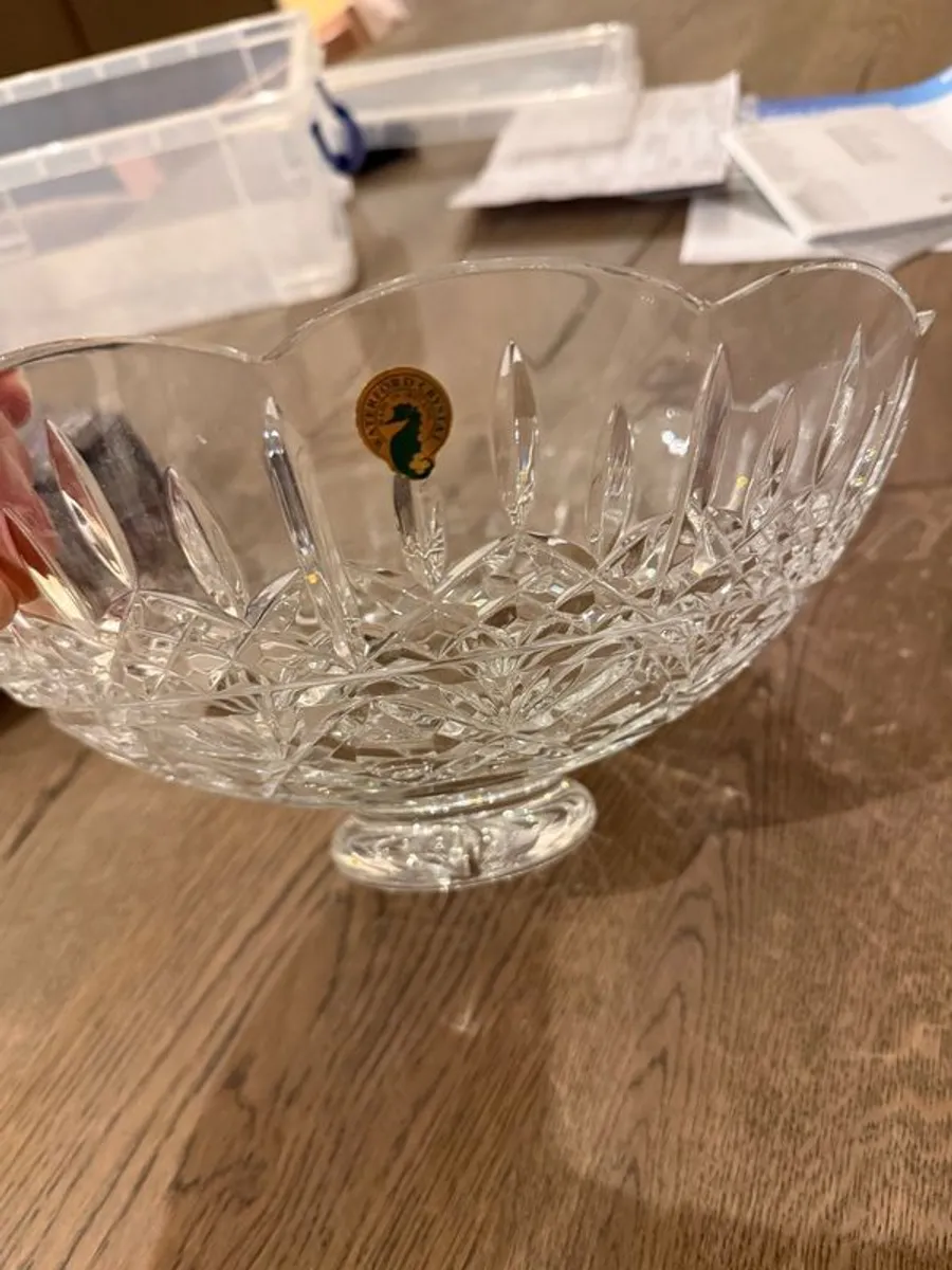waterford crystal lismore 13" bowl - Image 2