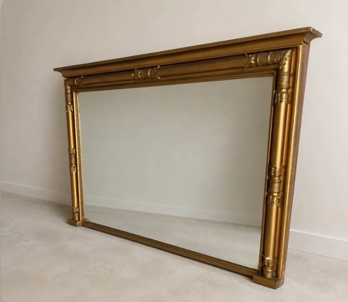 Antique large Regency  mirror