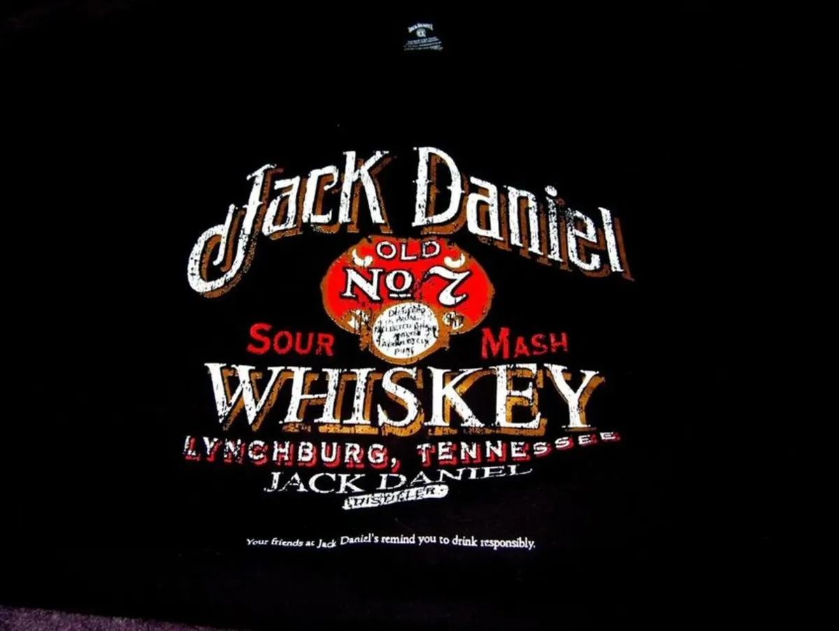 Vintage Jack Daniel’s Whiskey T-Shirt – Brand New - Image 3