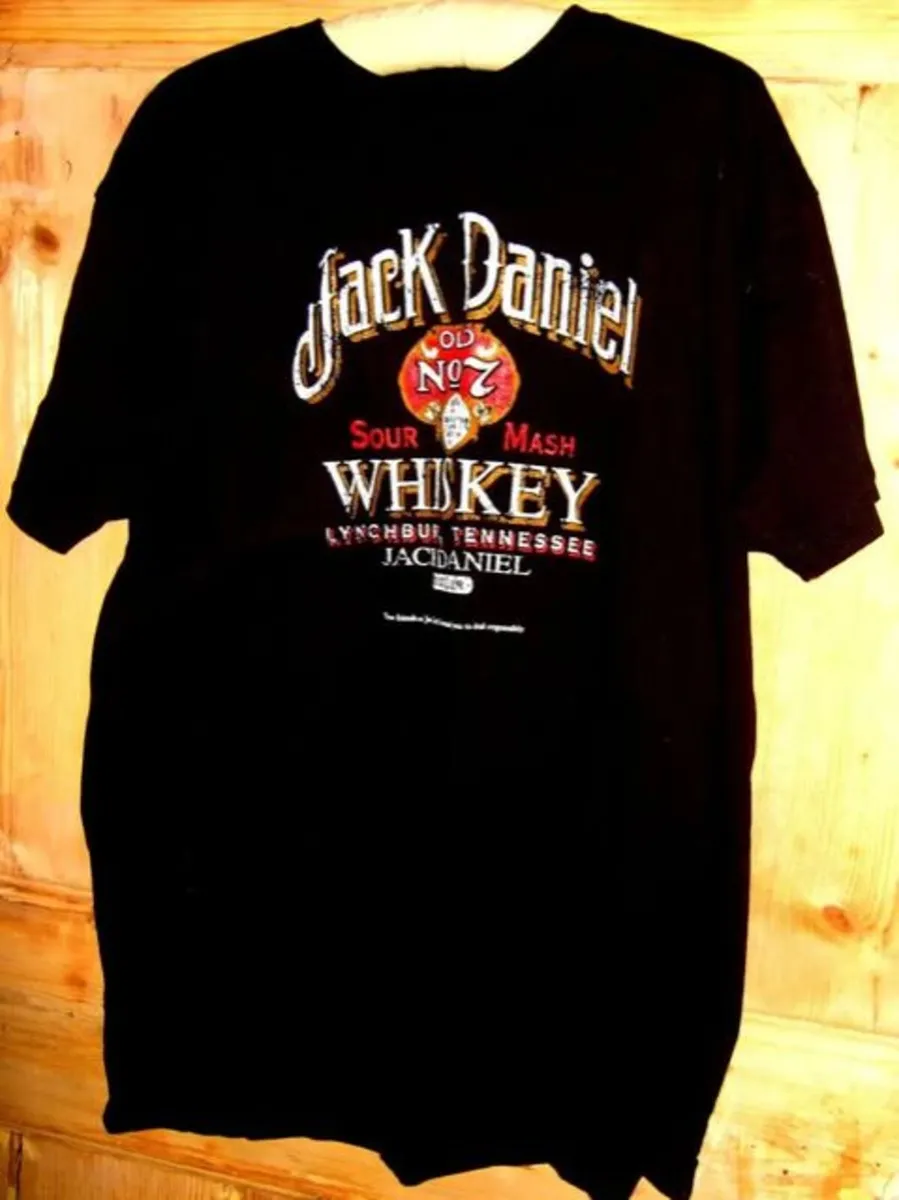 Vintage Jack Daniel’s Whiskey T-Shirt – Brand New - Image 4