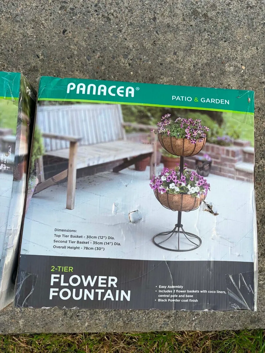2 x new in box planters  flower pots set - Image 3
