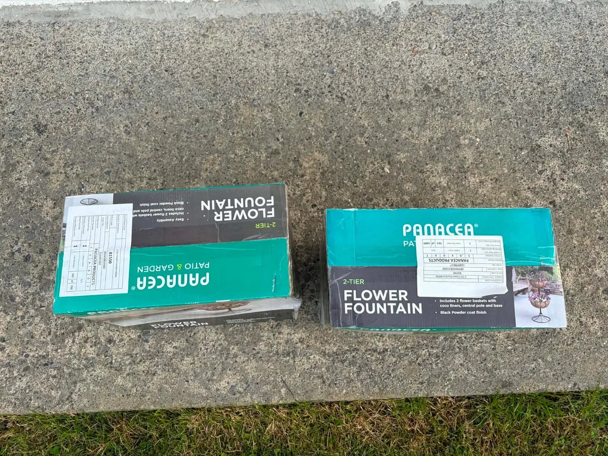 2 x new in box planters  flower pots set - Image 4