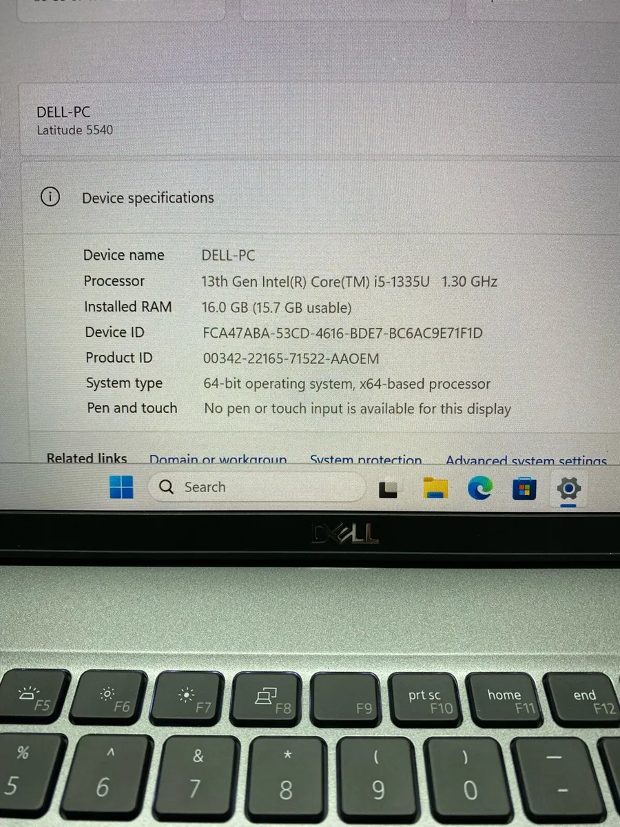 Dell i5 pro 13gen 16/512 windows 11 - Image 4