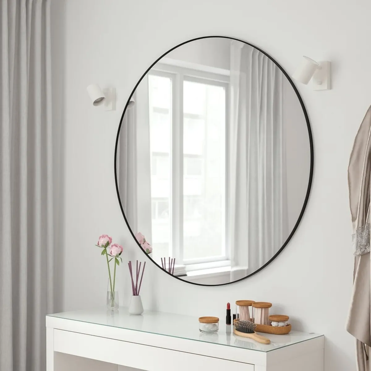 large ikea mirror €20 was €165 - Image 1