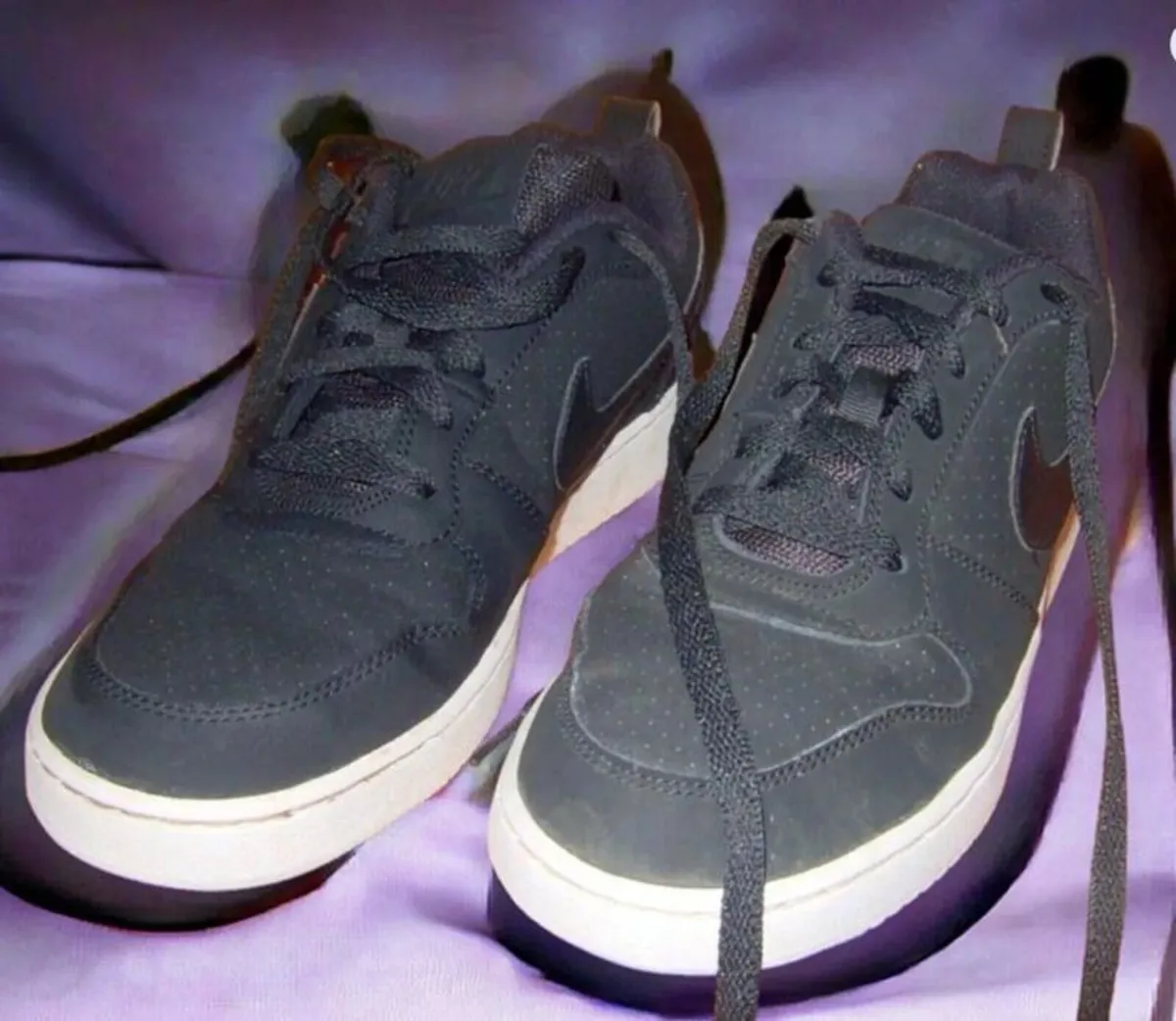 Nike Court Borough Low Sneakers – Size UK 5.5 / 39 - Image 1