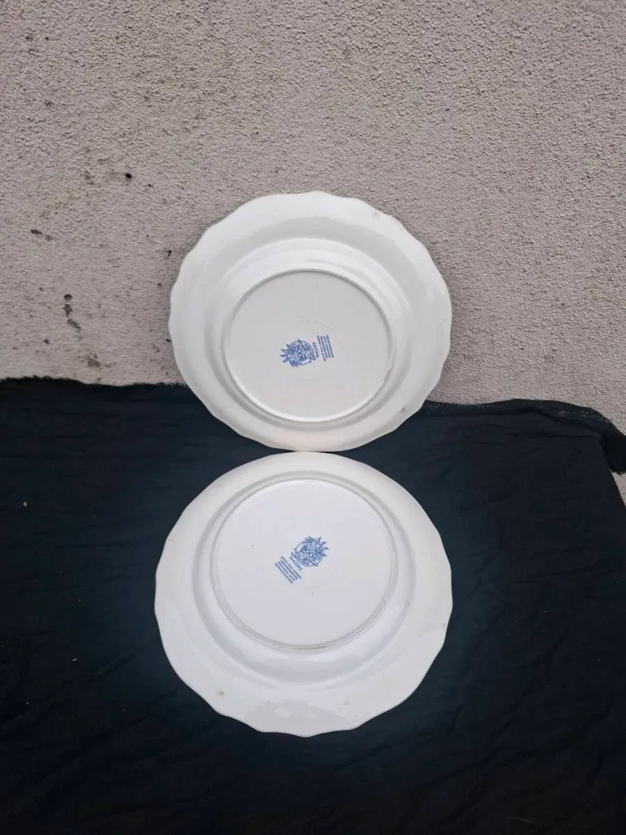 2 royal boch dinner plates postage possible - Image 2