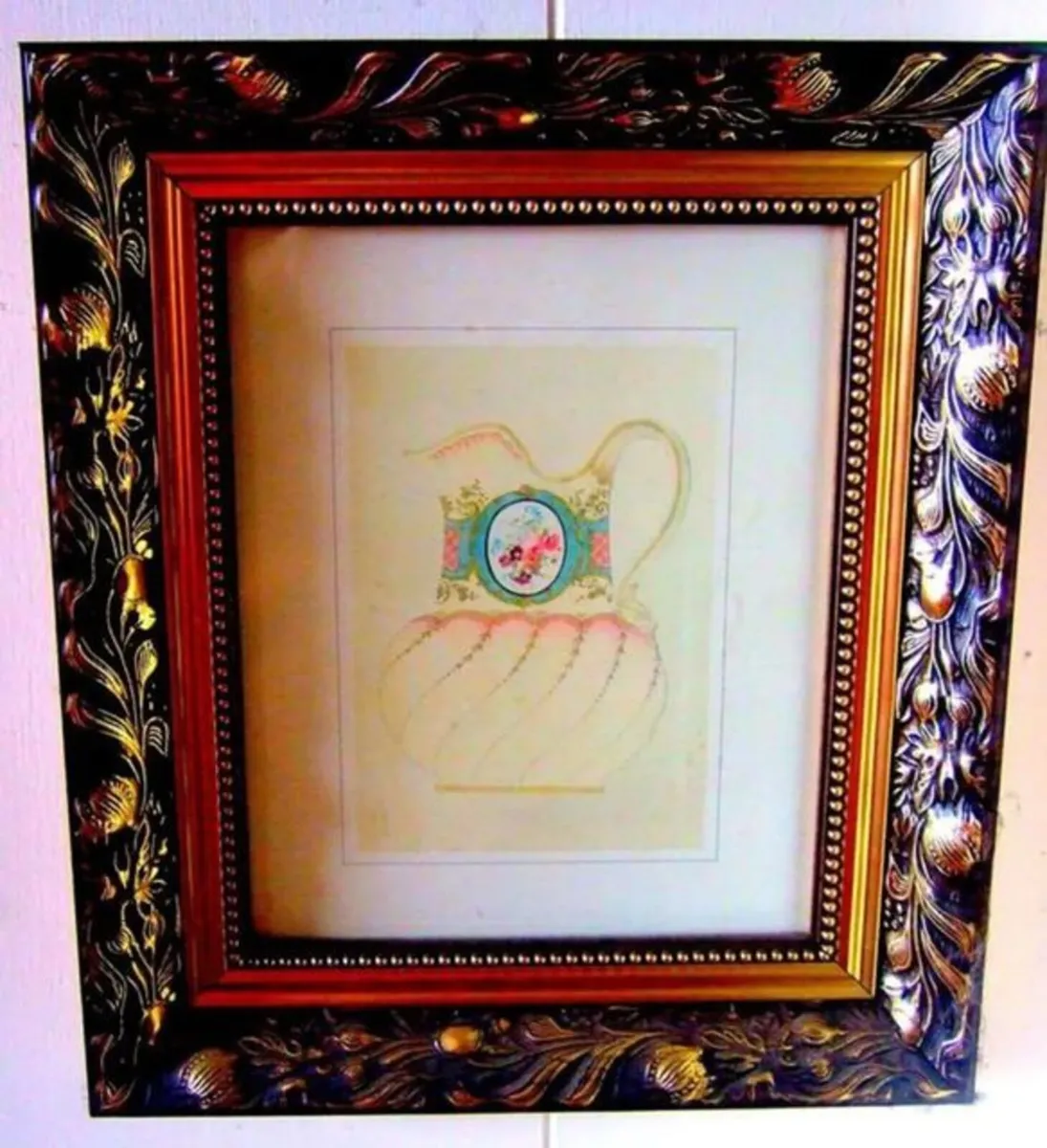 Set of 3 Matching Vintage Framed Classical Prints - Image 4