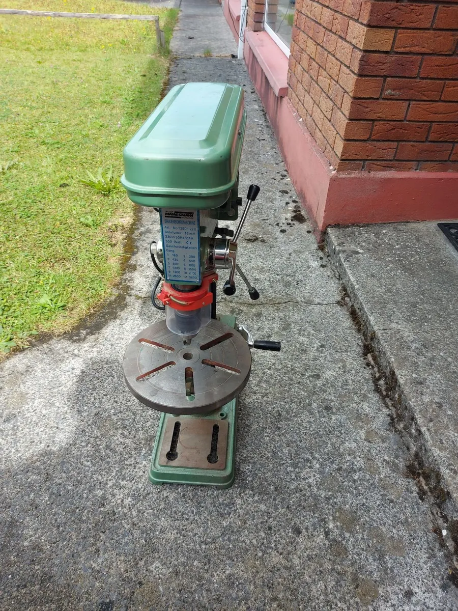TableTop Bruder Mannesmann Werkzeuge Saulenbohrman - Image 1