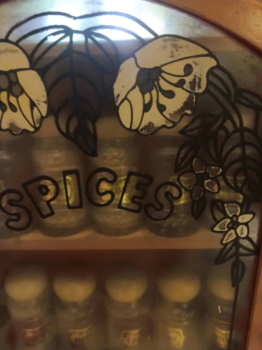 Vintage spice cabinet - Image 2