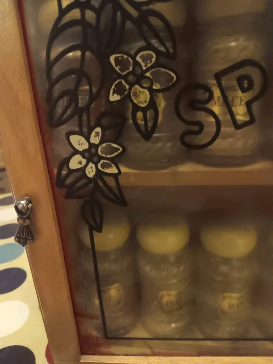 Vintage spice cabinet - Image 3