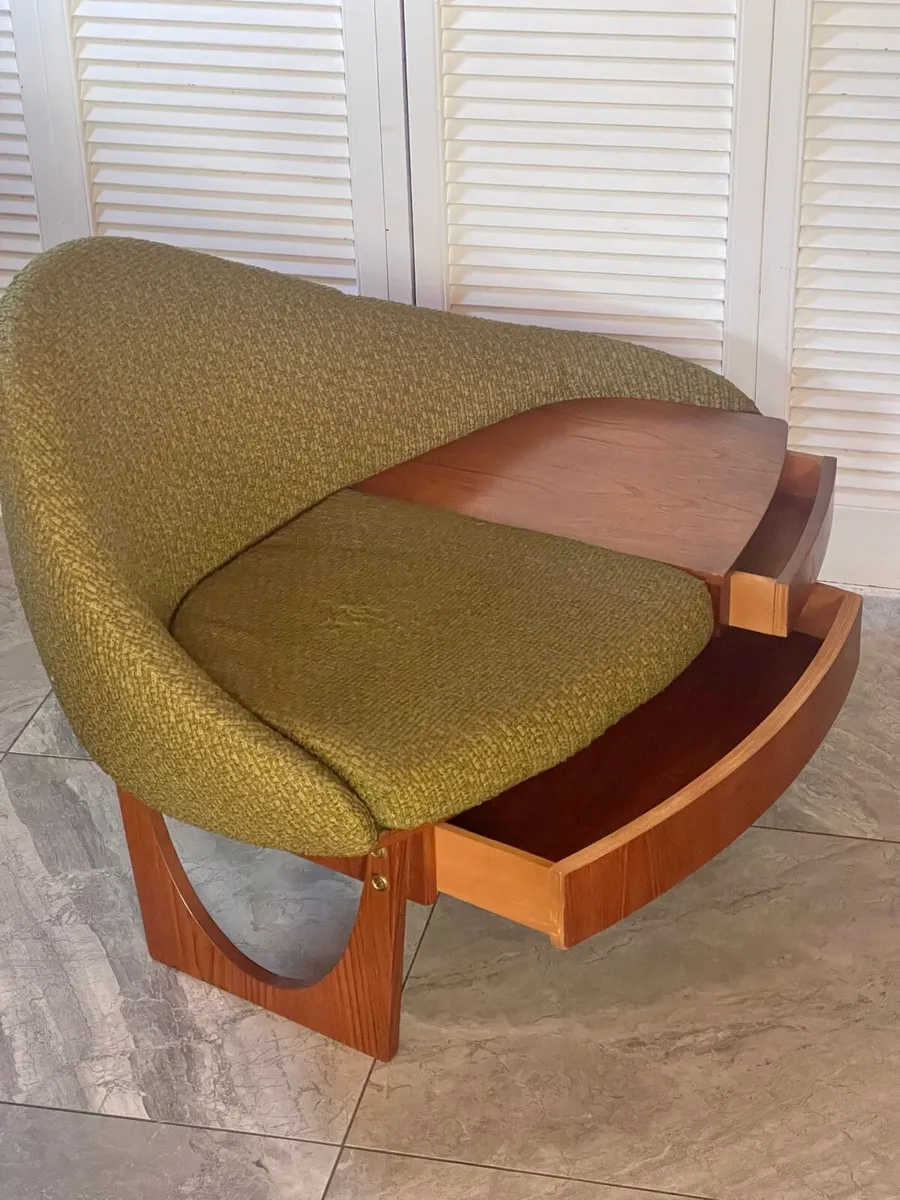 Mid century ‘ Gossip ‘ chair plus - Image 1