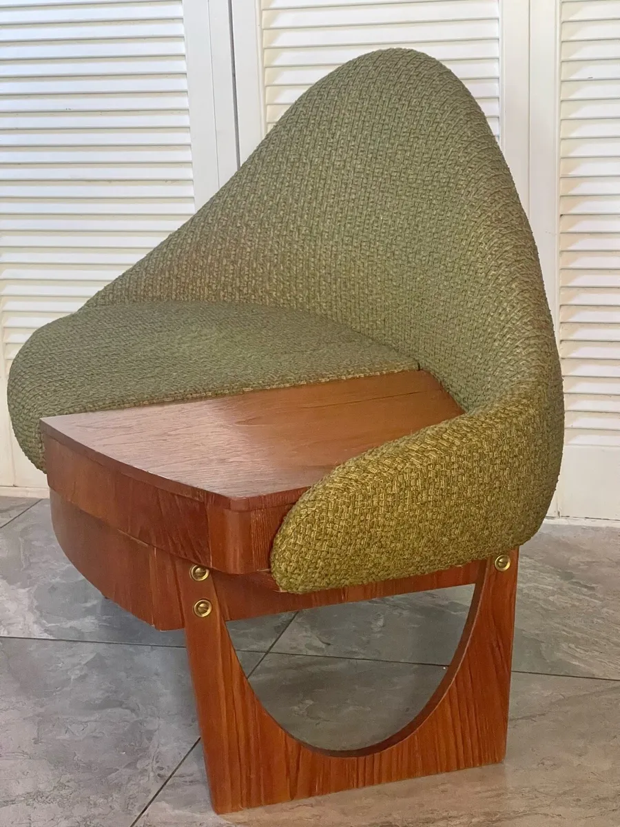 Mid century ‘ Gossip ‘ chair plus - Image 4