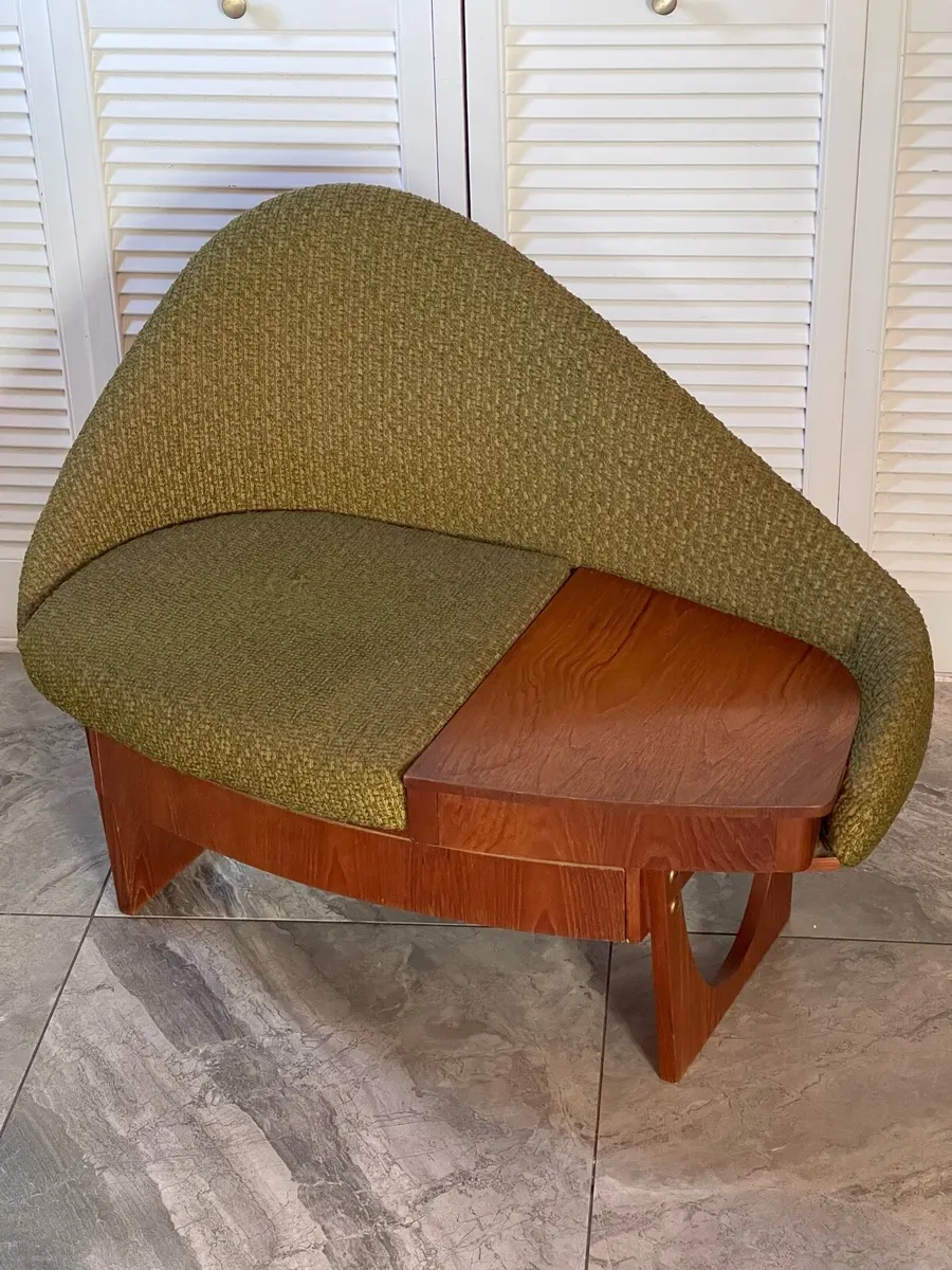 Mid century ‘ Gossip ‘ chair plus - Image 3