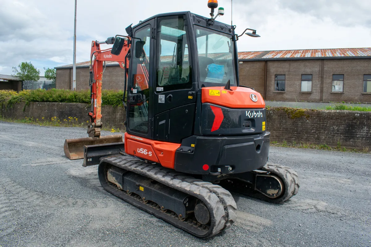 2022 Kubota U56-5 Mini Digger - Image 4