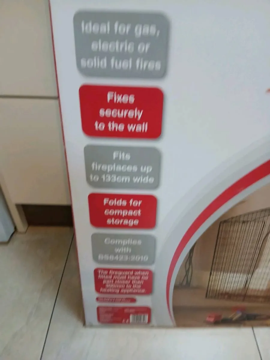 BABYLO FIRE GUARD NEW BOXED - Image 2