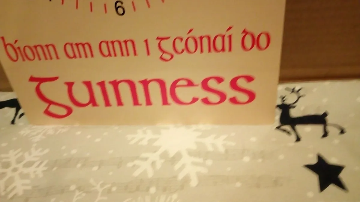 Guinness clock pub home or office - Image 3
