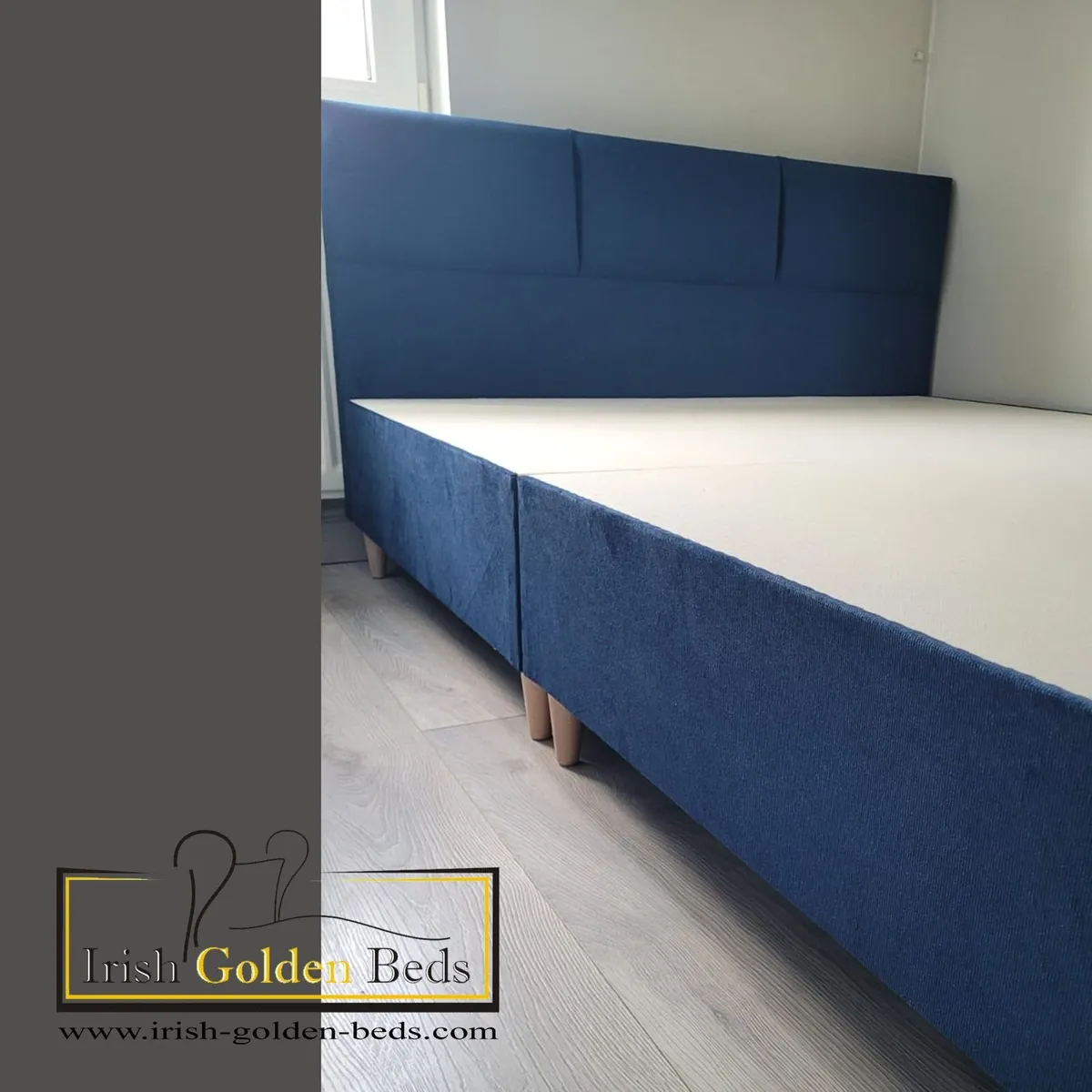 bed frame and headboard, free delivery - Image 1