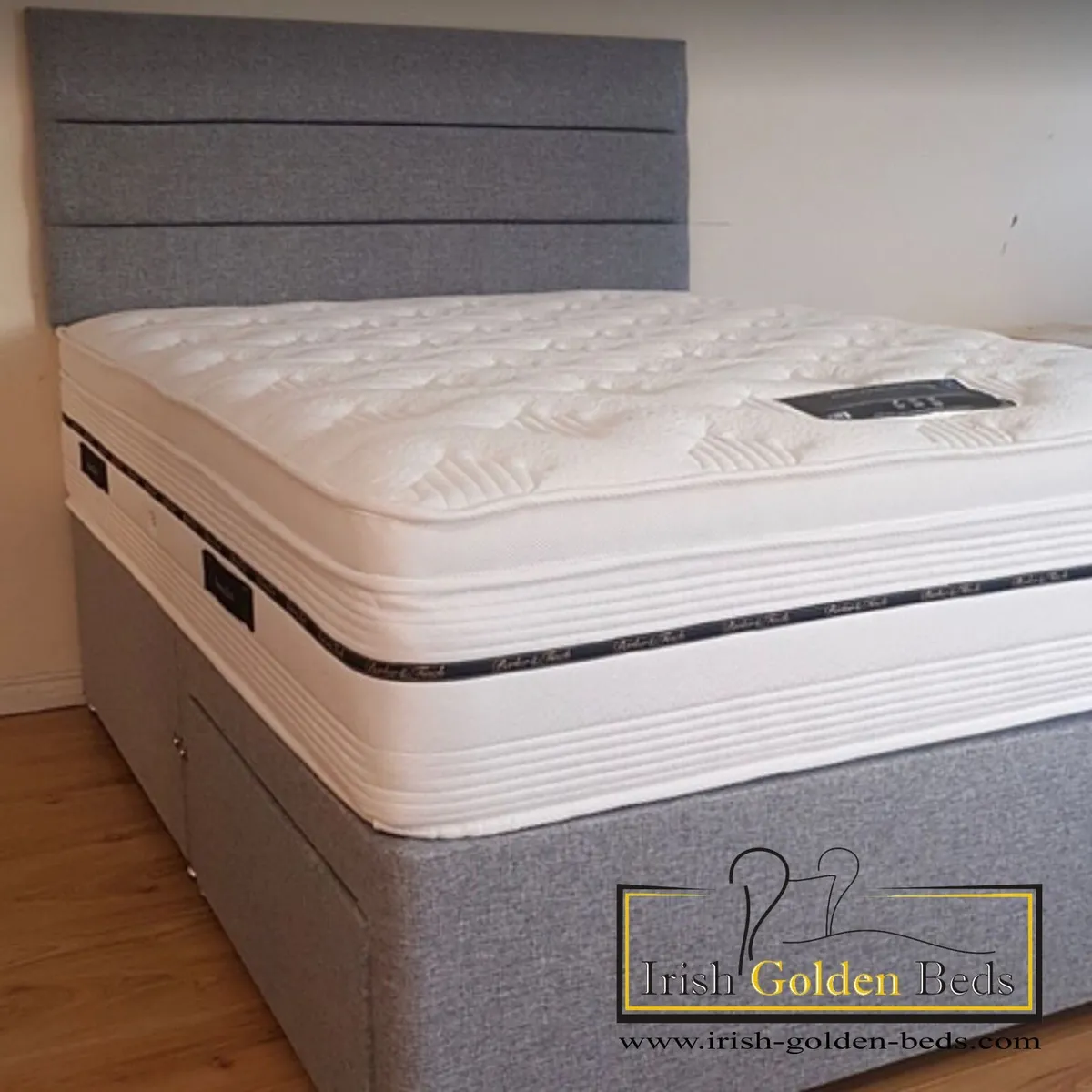 bed frame and headboard, free delivery - Image 2