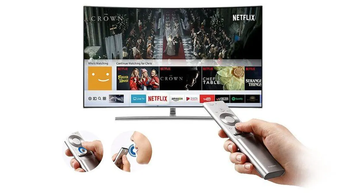Samsung 65 inch curved TV - Image 3