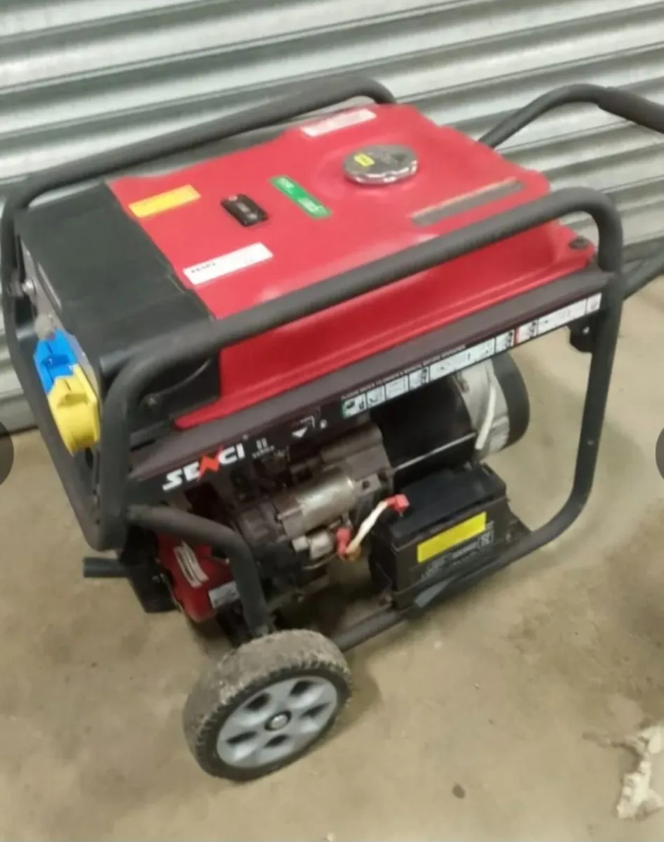 Senci 11 7000 generator 14hp 7.2kva - Image 2