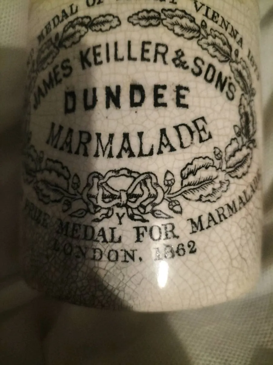 VINTAGE JAM JAR DUNDEE  MARMALAD LONDON 181862 - Image 4