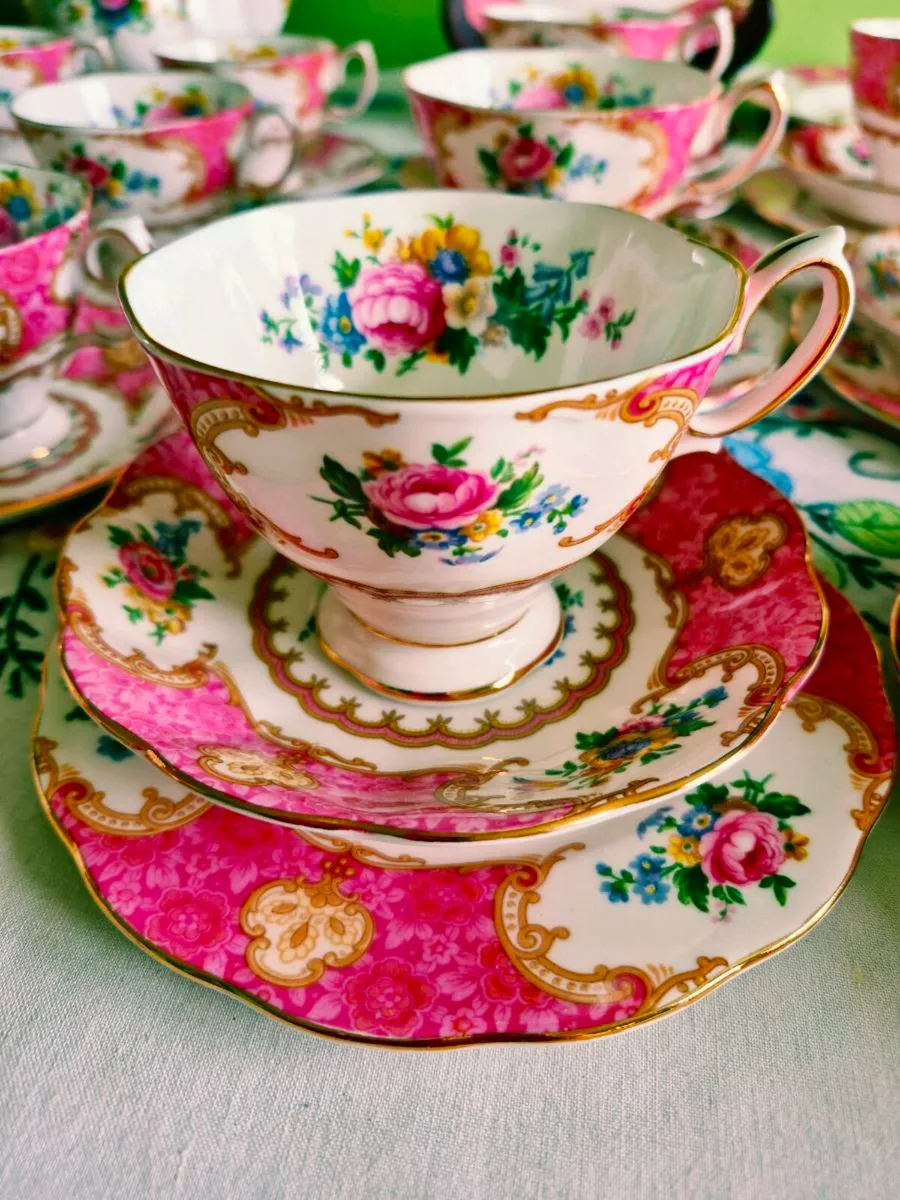 21 piece Lady Carlyle tea service - Image 3