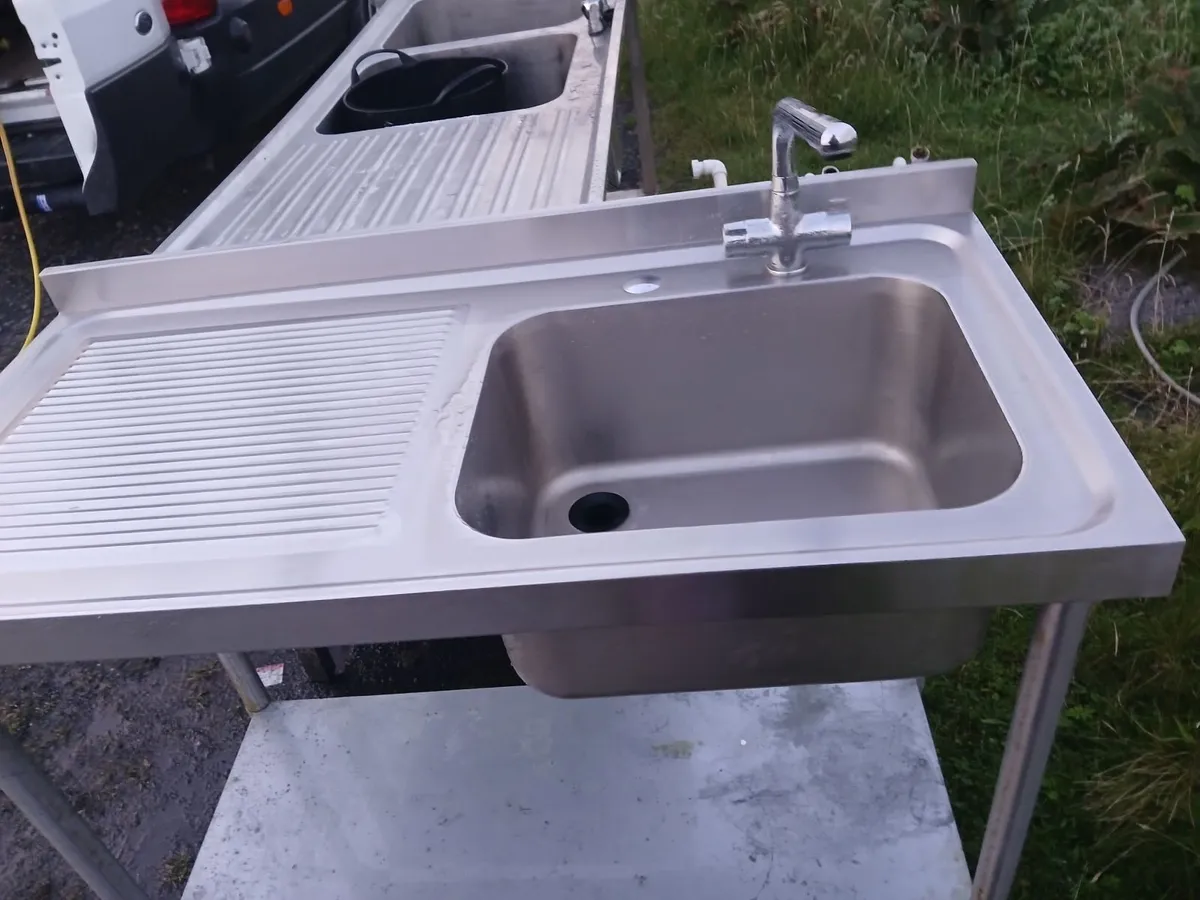Staneless steel cabbinet  sink unit complete - Image 4