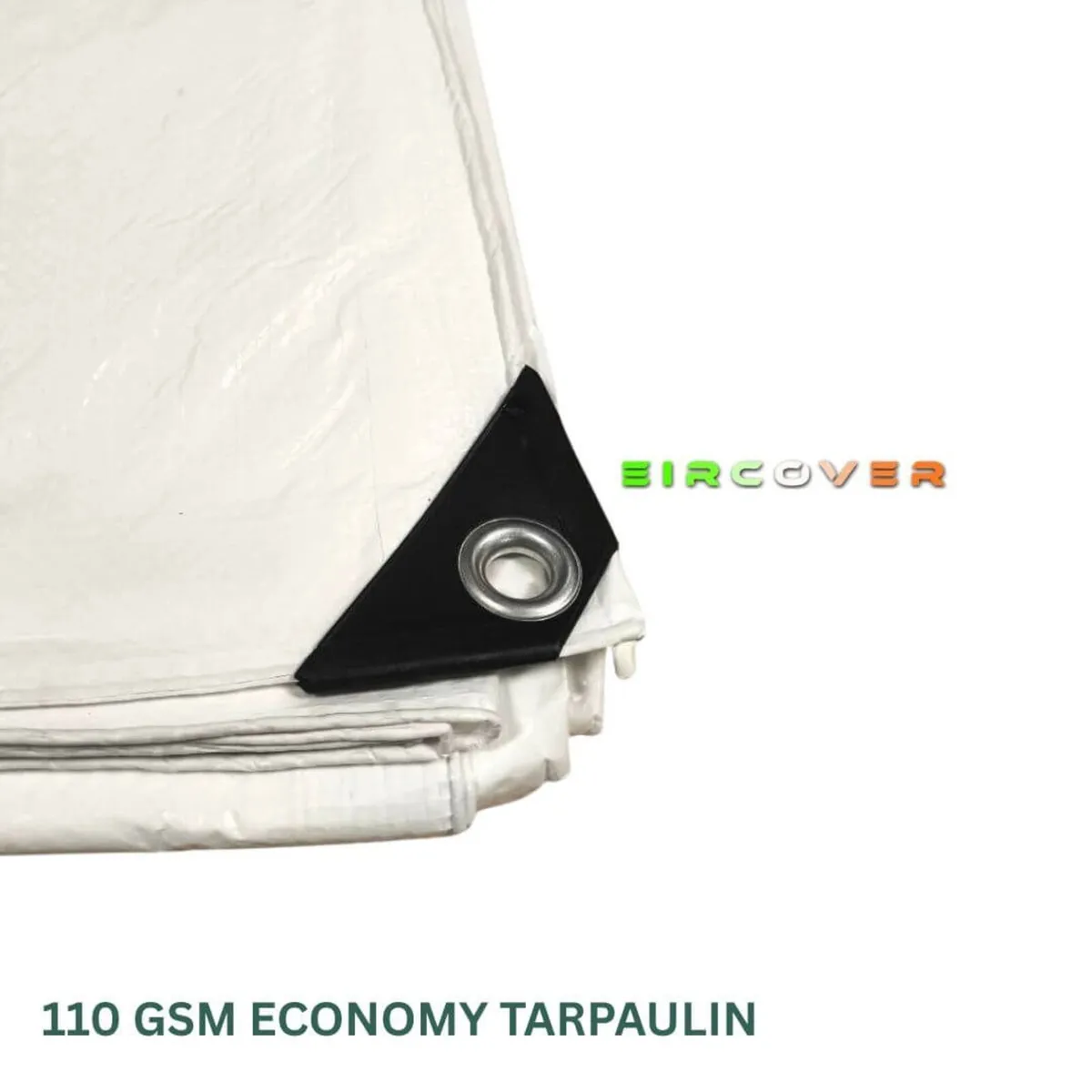 Economy Tarpaulin 2.7m x 3.6m (9' - 12') 110 gsm - Image 2