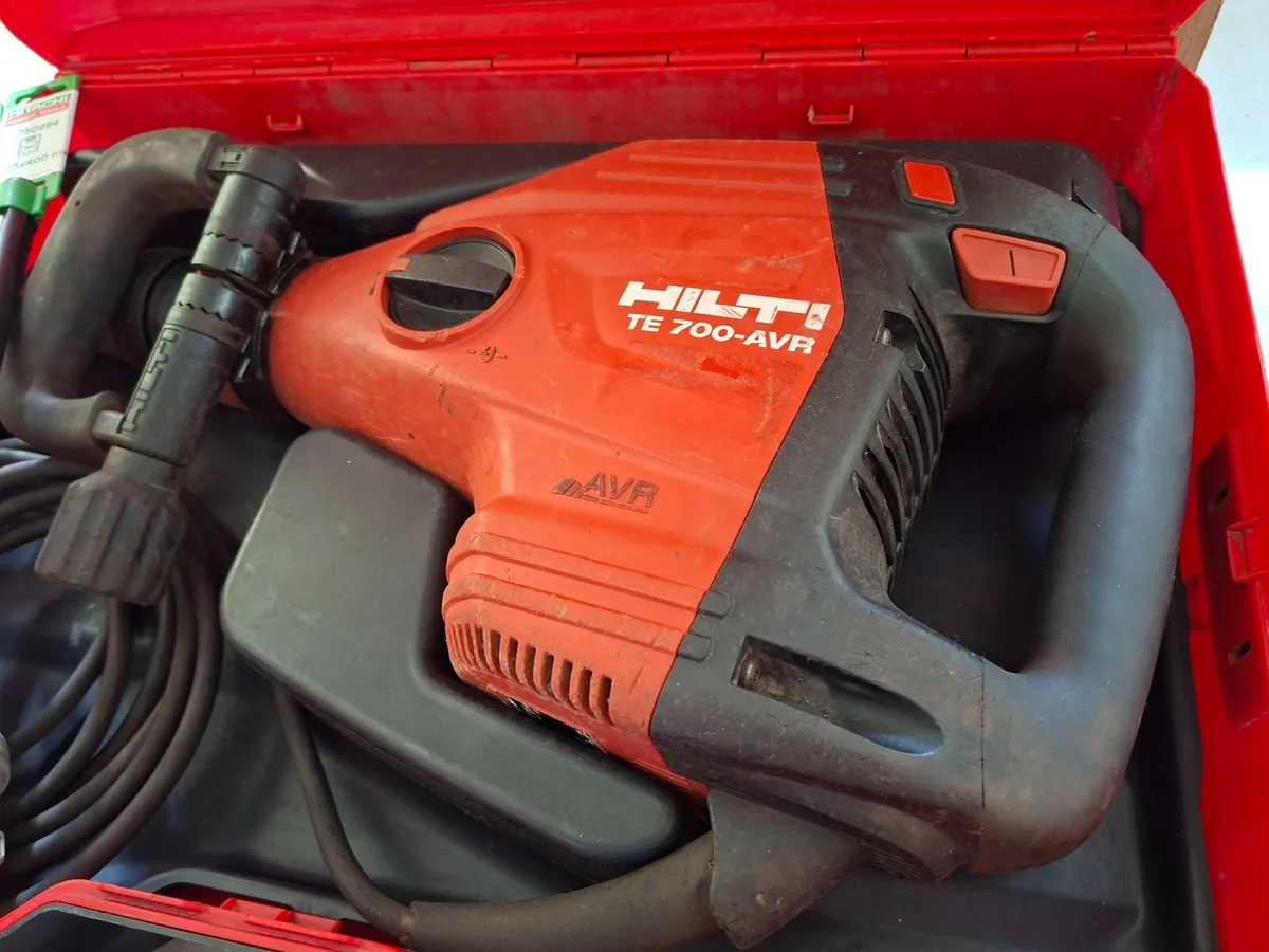 Hilti TE 700-AVR Sds Max Breaker 110v "Serviced" - Image 3