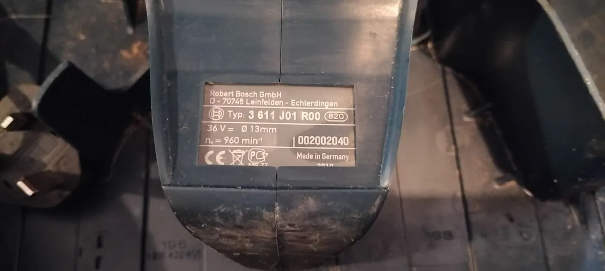 Bosch Gbh 36 Vf-li Sds+3 Mode - Image 4