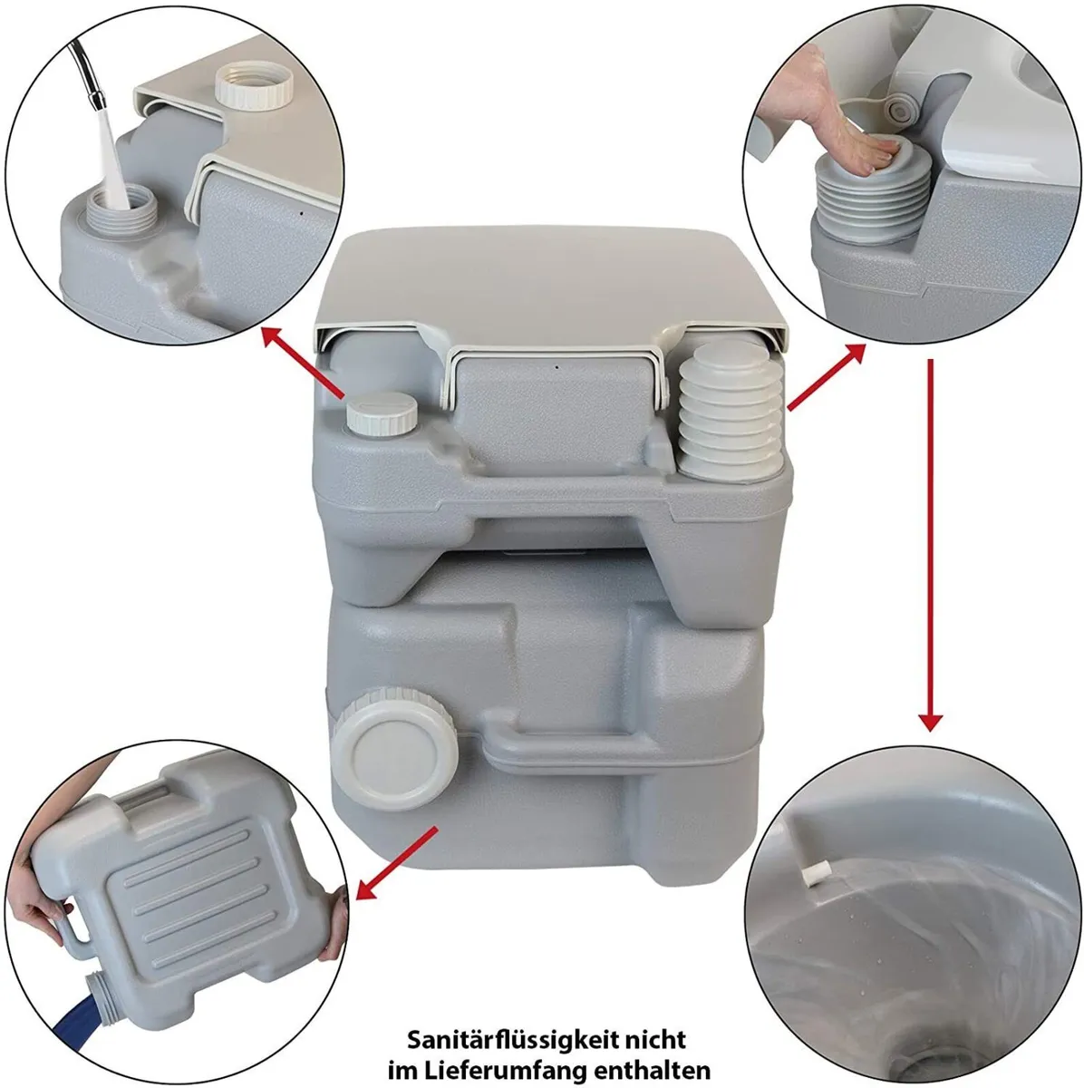 Portable Camping Toilet – Fresh Deluxe - Image 3