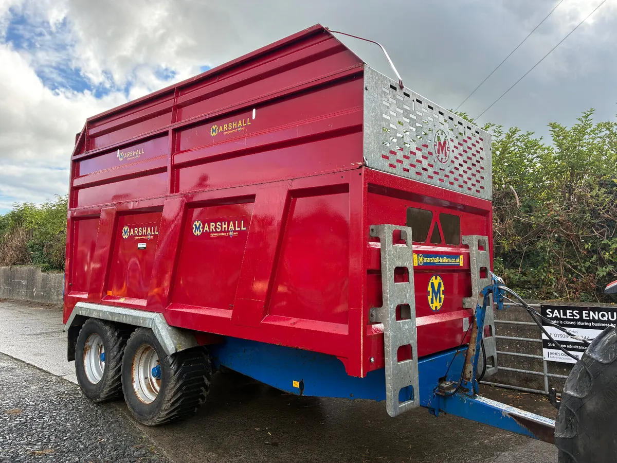Marshall QM11 Grain/Silage Trailer - Image 1