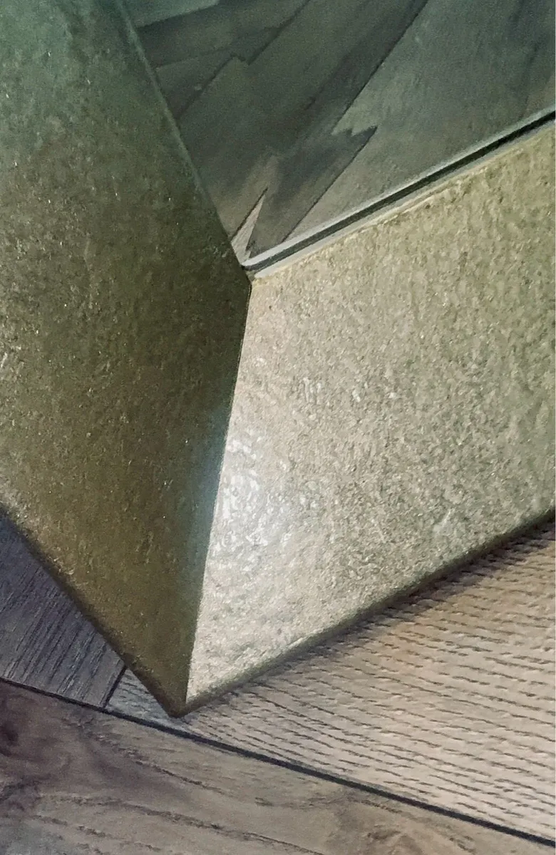 Bespoke champagne gold statement mirror-bevelled - Image 3