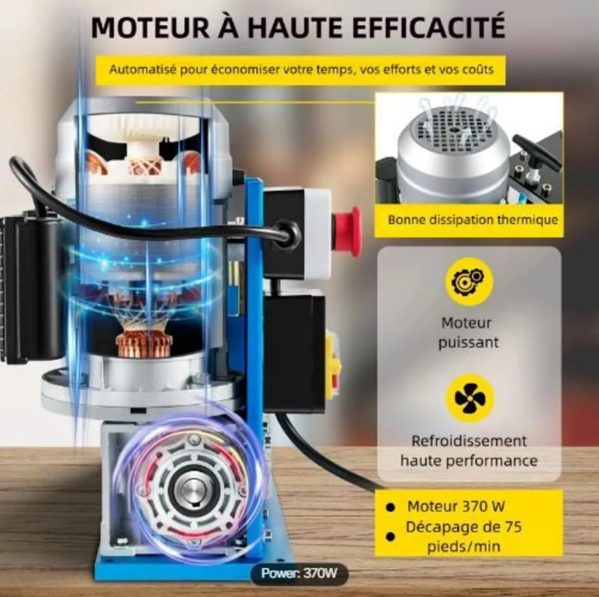 Electric Wire Stripping Machine, 1.5-38 mm - Image 3