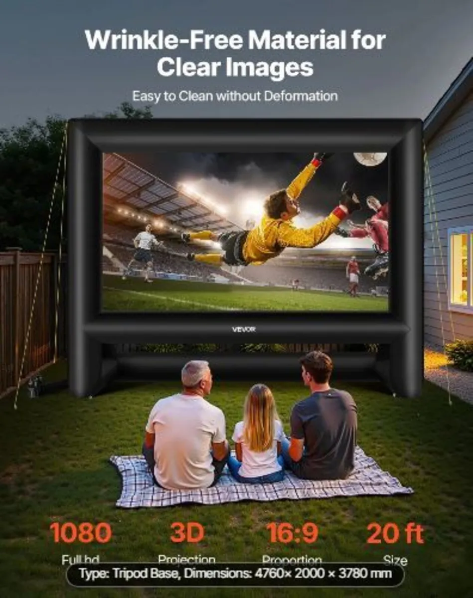 20 ft Inflatable Movie Screen - Image 2