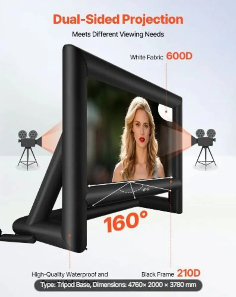20 ft Inflatable Movie Screen - Image 4