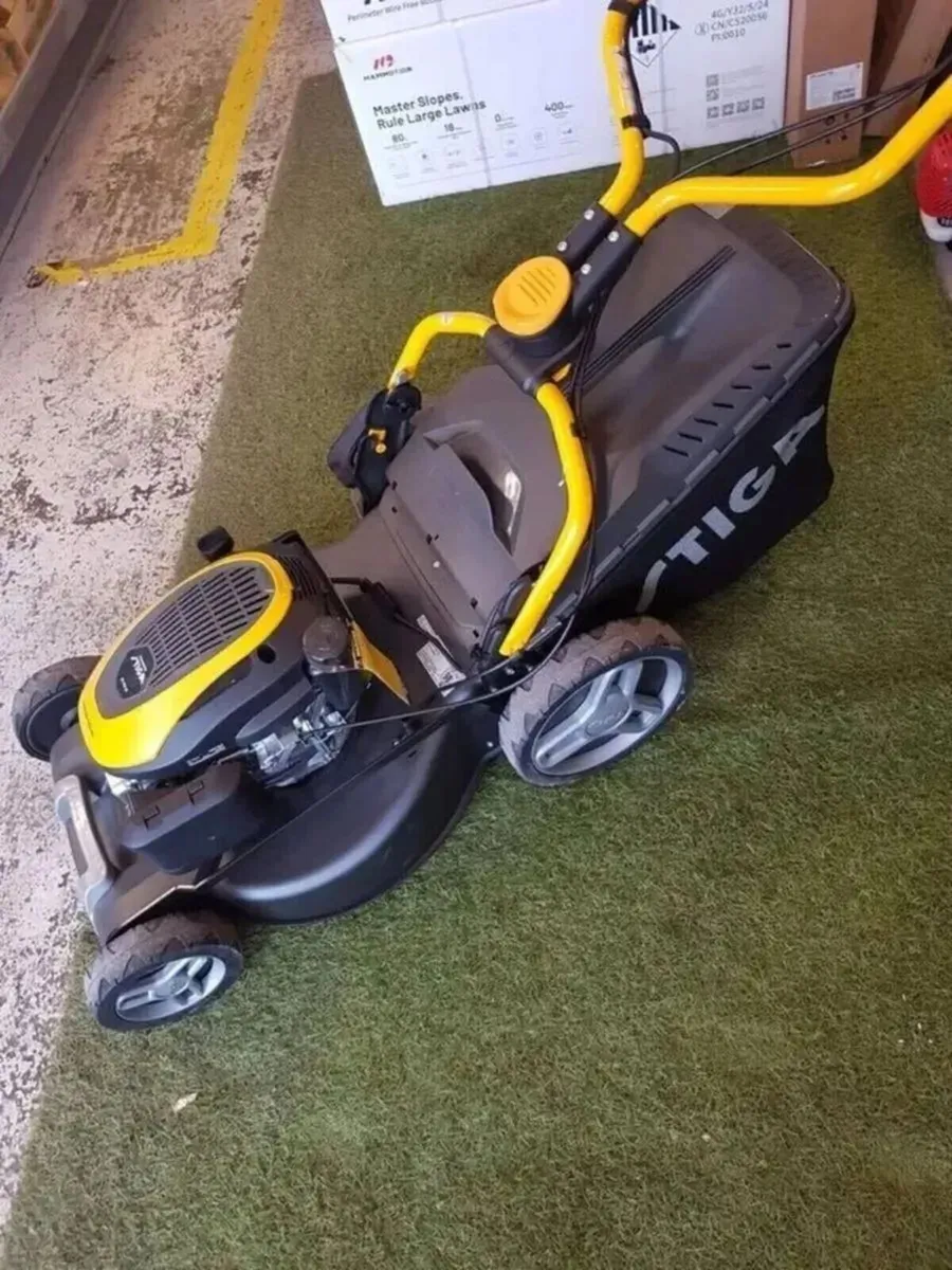 STIGA ELECTRIC START WALK BEHIND LAWNMOWER - HIRE - Image 1