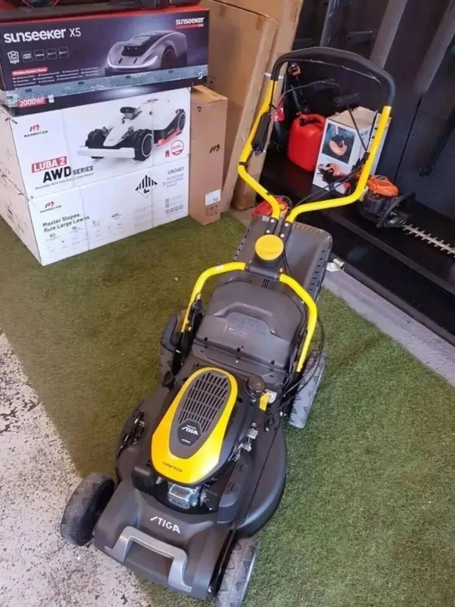 STIGA ELECTRIC START WALK BEHIND LAWNMOWER - HIRE - Image 2