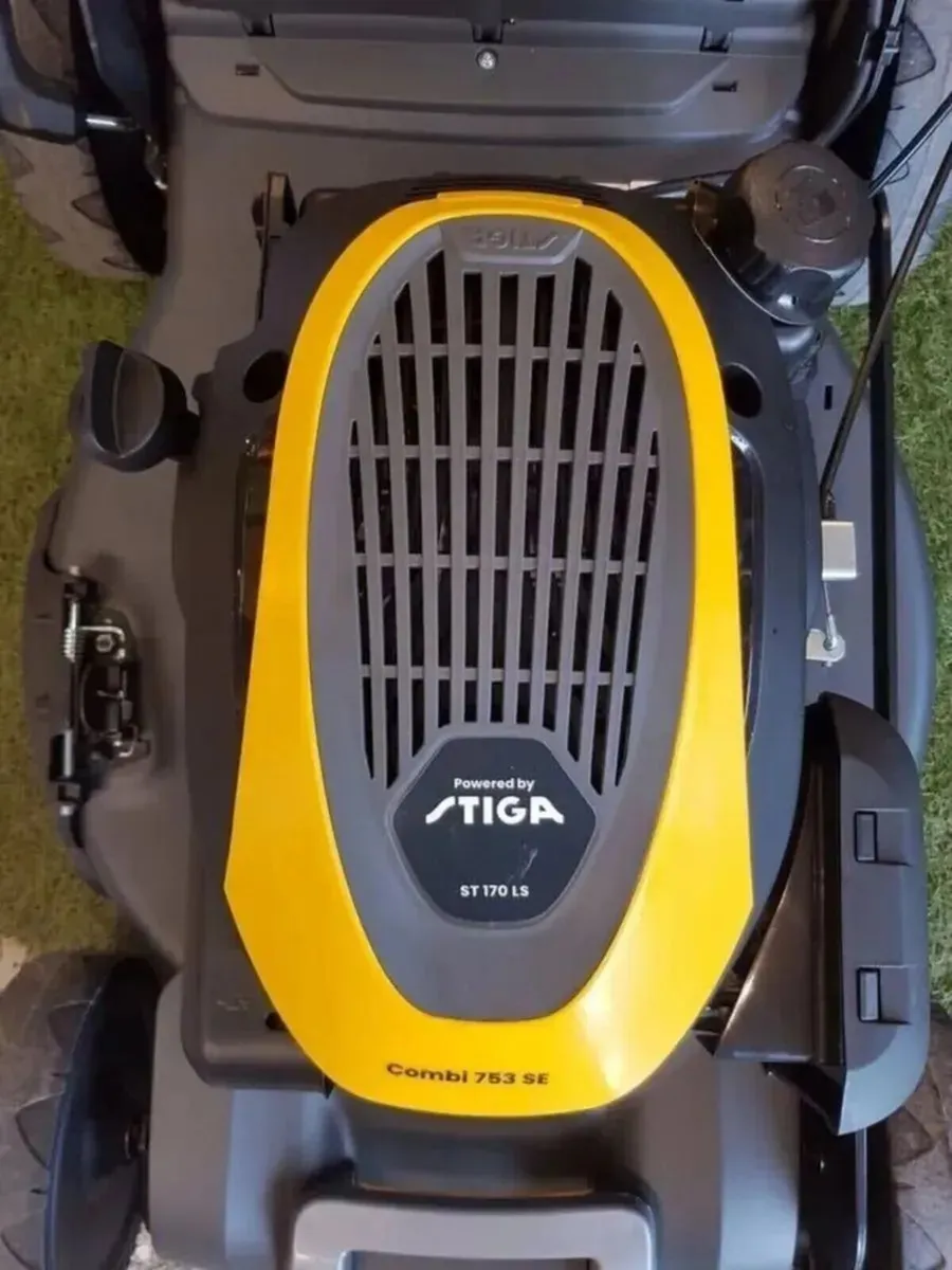 STIGA ELECTRIC START WALK BEHIND LAWNMOWER - HIRE - Image 3