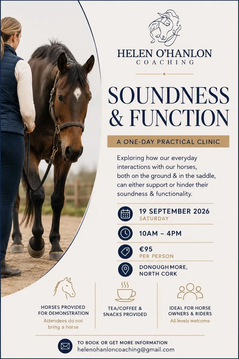 Soundness & Function – Horsemanship Clinic - Image 1
