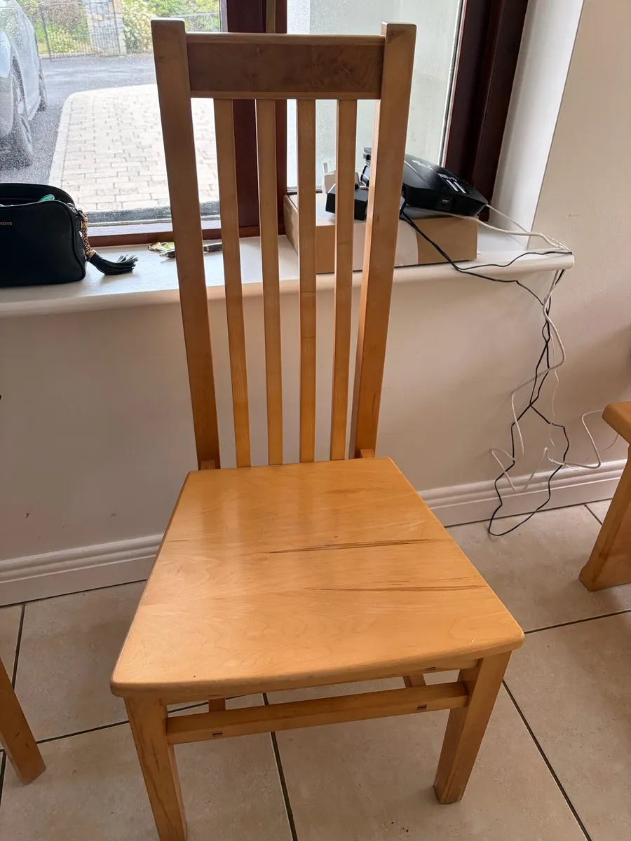 Dining Table Benches and Chairs - Image 4