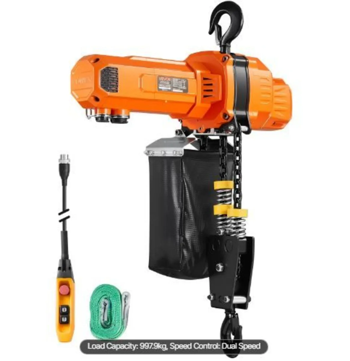 1000 kg Electric Chain Hoist, 6 m Lifting - Image 1