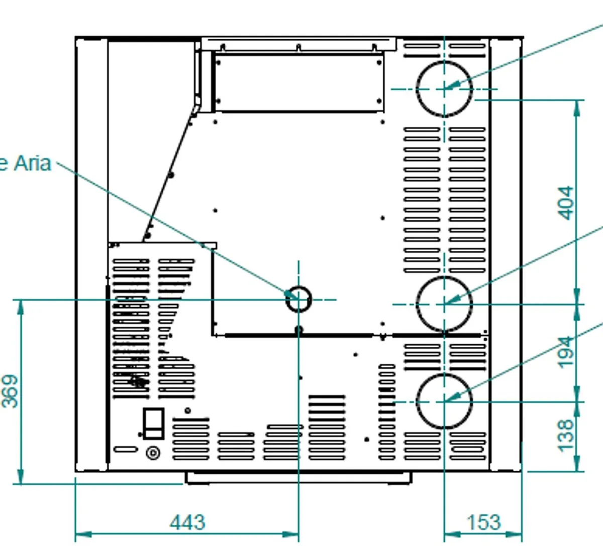 Subtile 6 White Slimline Wood Pellet Stove - Image 2