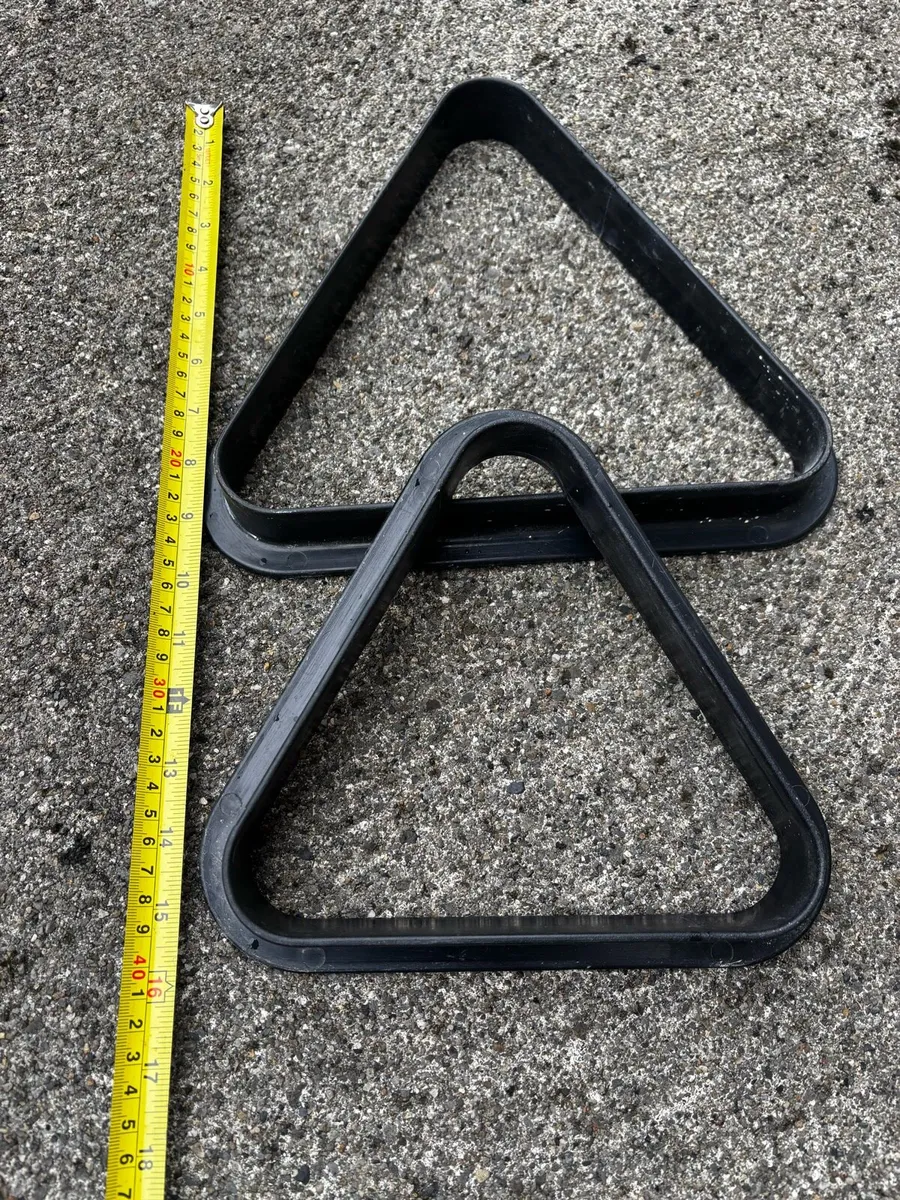Pool ball triangle