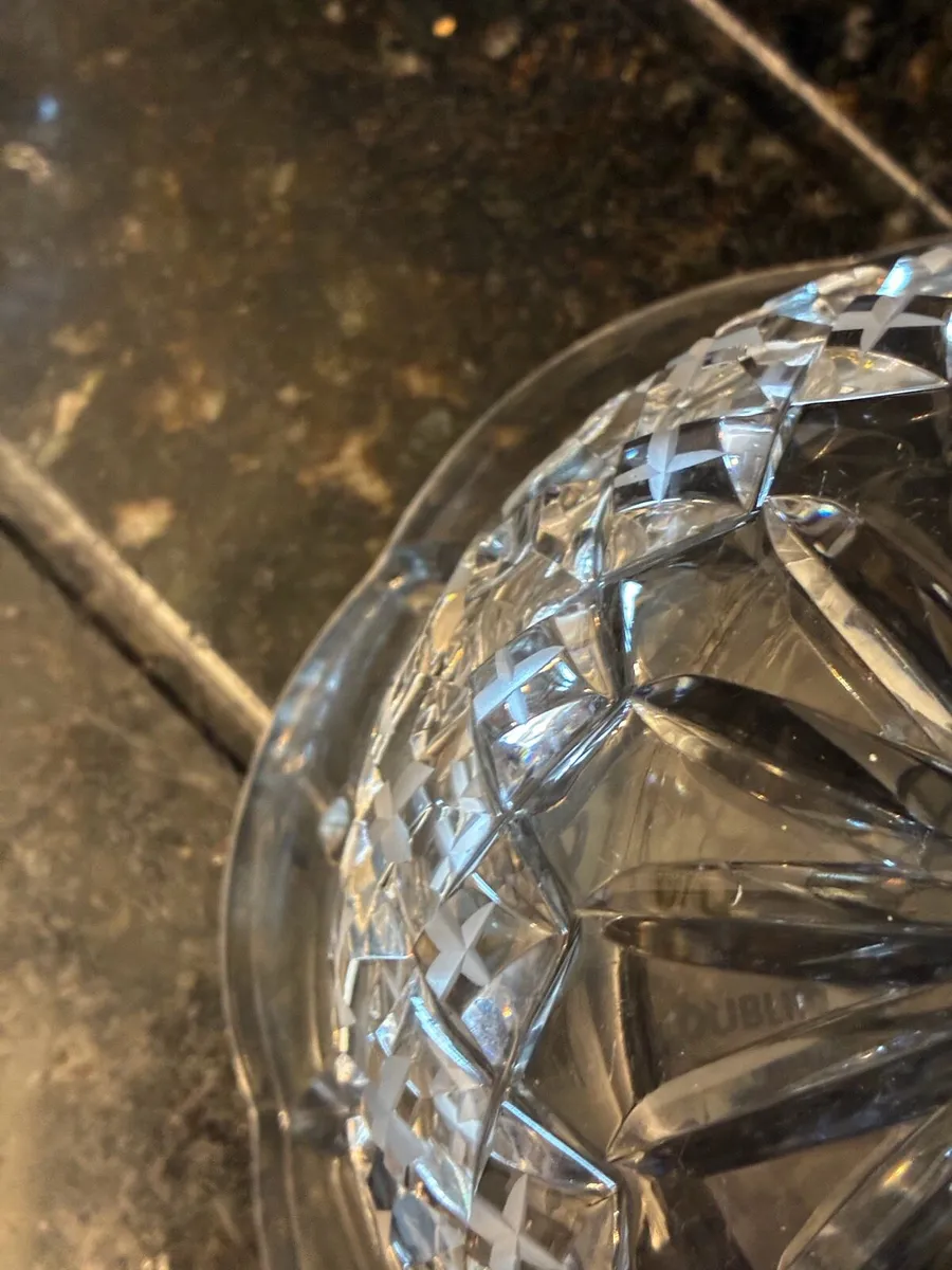 Vintage Dublin Crystal Bowl - Image 4