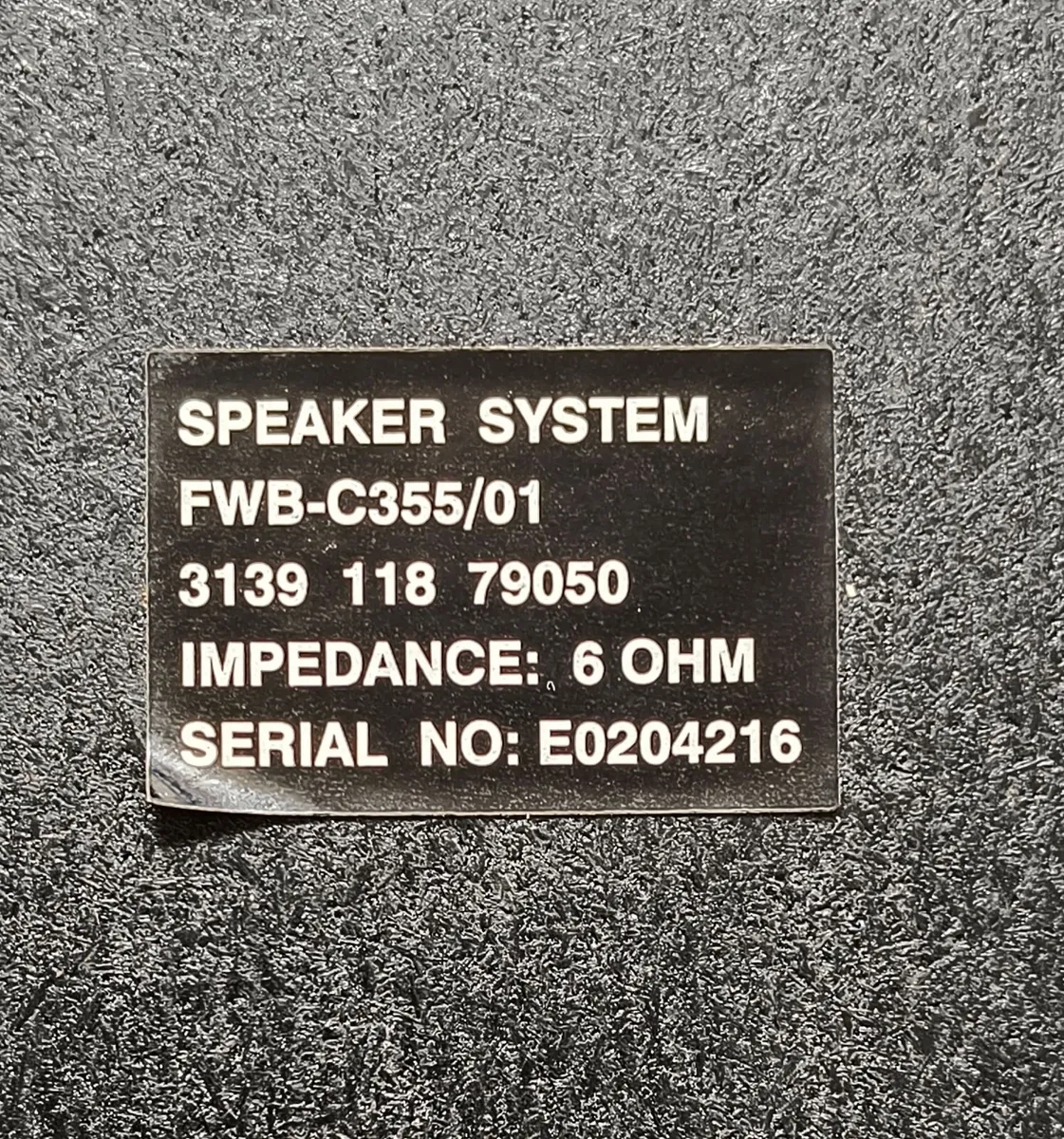 Bookshelf three-way speaker system Philips Bass Re - Image 2