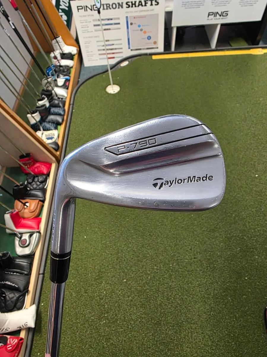 Left Hand Taylormade P-790 Forged Irons - Image 1