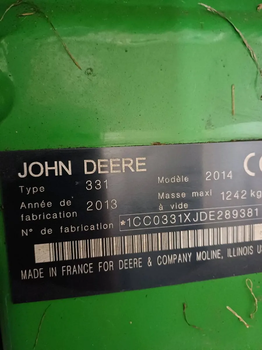 John Deere 331 Mower conditioner - Image 2