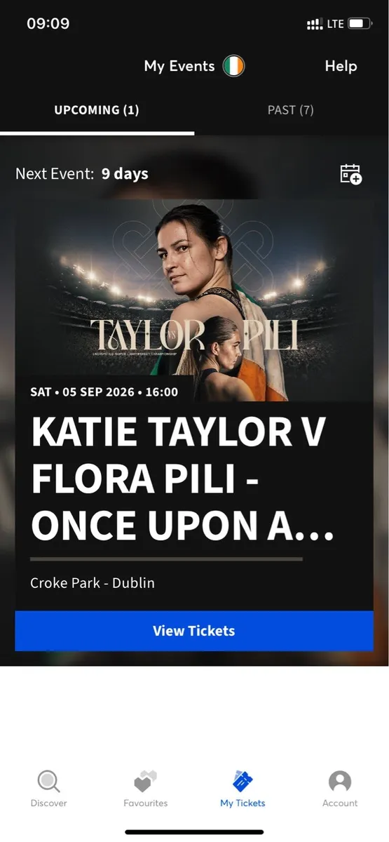 3x Katie Taylor Tickets - Image 1